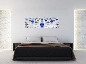 Obraz połączonych kul (170x50 cm)