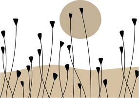 Obraz - Łąka graficzna N⁰2 (70x50 cm)