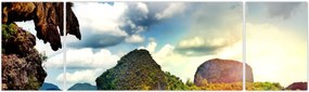 Obraz - Zatoka Phang Nga (170x50 cm)