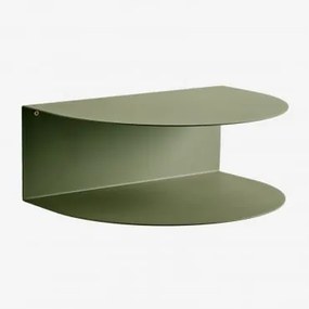 Taifa Wisząca Szafka Nocna Ze Stali Nierdzewnej Intensywny Verde Olive - Sklum