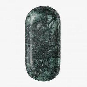 Taca Dekoracyjna Z Naturalnego Kamienia Ceranova Zielony Marmur Udaipur & ↔︎ 30 Cm - Sklum