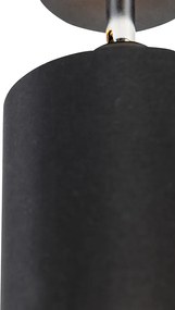 Nowoczesny reflektor czarny - Lofty