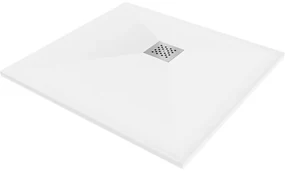 Mexen Stone+ brodzik kompozytowy kwadratowy 80 x 80 cm, biały - 44108080