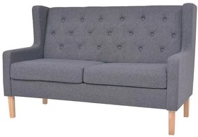 Dwuosobowa sofa Faselo 2G - szara