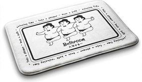 Dywanik łazienkowy Dywanik łazienkowy Zawodnicy Sumo