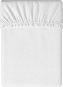 PrzytulneMieszkanie.pl Prześcieradło jersey białe 90 x 200 cm