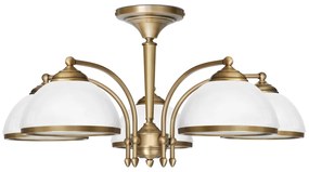 Stylowy złoty żyrandol do salonu YR-S5K