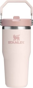 Jasnoróżowy termos ze stali nierdzewnej 410 ml IceFlow™ Flip Straw 2.0 Tumbler Rose Quartz – Stanley