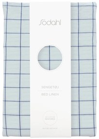 Jasnoniebieska pościel jednoosobowa z bawełny renforcé 140x200 cm Vista – Södahl