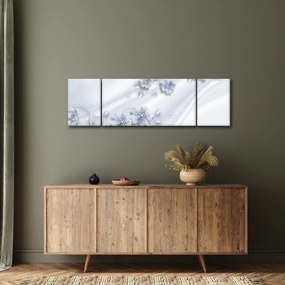 Obraz - kwiatowy wzór (170x50 cm)