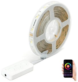 Aigostar - Taśma LED RGBW 5m MESH LED/24W/230V 2700-6500K + pilot