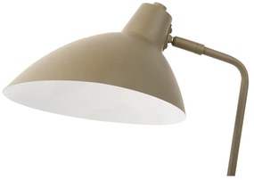 Zielona lampa stołowa z metalowym kloszem (wysokość 49 cm) Casque – Leitmotiv