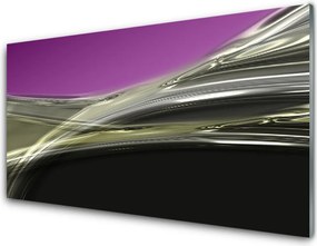 Szkło do Kuchni na Ścianę Złożona Geometria Przestrzeni