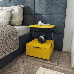 Stolik nocny Tekoba Yellow