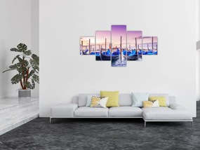 Obraz - Świt w Wenecji (125x70 cm)