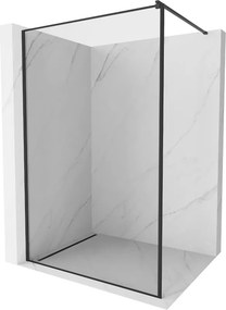 Mexen Kioto ścianka prysznicowa Walk-in 60 x 200 cm, czarna ramka 8 mm, czarna - 800-060-101-70-70