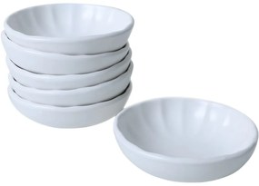 Zestaw 6 misek kamionkowych Laguna 12 cm, biały