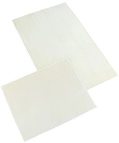 Bellatex Zestaw dywaników łazienkowych bez wycięcia BANYGOLD kremowy, 60 x 100, 60 x 50 cm