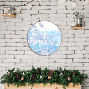 Zegar ścienny Zima Śnieg Boże Narodzenie