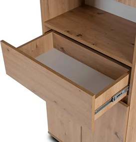 Szafa Słupek MODENA 60 cm Dąb Artisan Do Przedpokoju