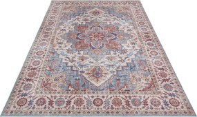 Dywan klasyczny orientalny Asmar cyjan niebieski 160 cm x 230 cm