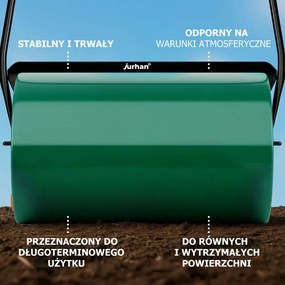 Wałek do trawnika FARMER, 57cm, zielona Jurhan