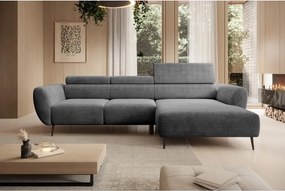 Narożnik ALISSON S/MINI Prawostronny wolnostojąca w tkaninie POSO 145 WERSAL