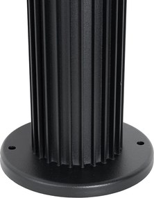 Design Słupek Oświetleniowy Zewnętrzny Czarny 80 cm IP44 - Boris