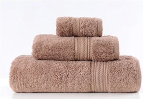 Ręcznik bawełniany EGYPTIAN COTTON Greno 30x50 karmelowy  GRENO