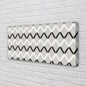 Obraz drukowany na płótnie Szlachetny Wzór Diamentowy