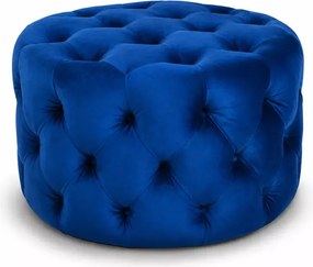 Tapicerowana pufa pikowana Chesterfield Moet