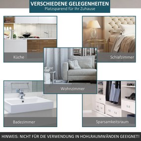 HOMCOM Zestaw okuć dla drzwi przesuwnych, rustykalny design, stal węglowa, 200x4x0,6 cm, do 90 kg, czarny