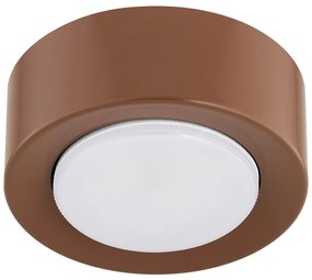 Argon 8916 - Oprawa sufitowa ELORA 1xGX53/7W/230V śr. 11 cm terakotowa