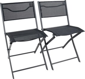 2 szt. krzesło ogrodowe składane Sumila