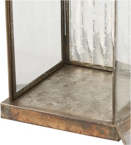 Metalowy/szklany lampion (wysokość 49 cm) Herslev – House Nordic