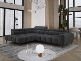 Narożnik PLAZA L Lewostronny z elektryczną regulacją siedziska w tkaninie EDEN 21 WERSAL