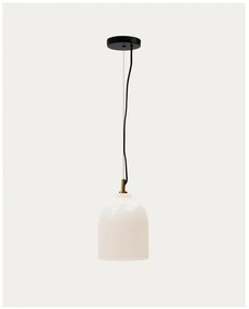 Lampa wisząca w kolorze kości słoniowej ø 15 cm Shenli – Kave Home