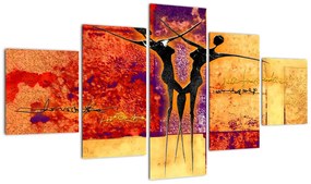 Obraz - Afrykańskie boginie (125x70 cm)