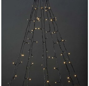 Nedis WIFILXT01W200 - LED Kurtyna bożonarodzeniowa 200xLED/8 funkcji 10x2m IP65 Wi-Fi Tuya