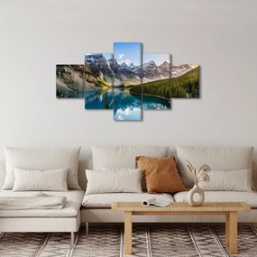 Obraz - Kanada, Park Narodowy Banff, Jezioro Moraine (125x70 cm)