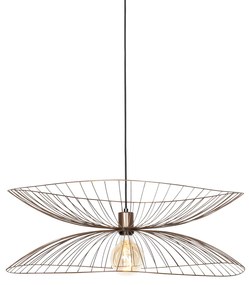 Designerska lampa wisząca brąz 66 cm - PuaDesignerski Oswietlenie wewnetrzne