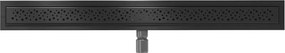 Mexen Flat M12 odpływ liniowy 90 cm, czarny - 1721090-15