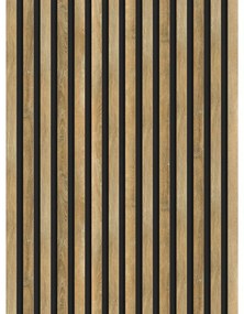 Mexen Lam-B lamele ścienne 275 x 31,5 cm, płyta HDF 4 mm, Dąb Miodowy - S100-275317-2812-066