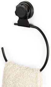 Czarny samoprzylepny uchwyt na ręczniki Compactor Bestlock Black Belt And Towel Support