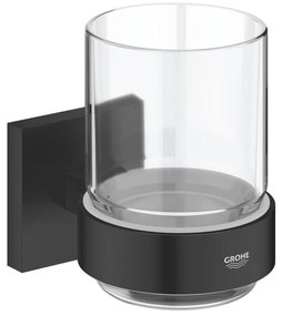 GROHE 410972430 - Szklanka z uchwytem START CUBE czarna