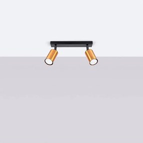 Listwa oświetleniowa WINX 2 czarna/miedziana