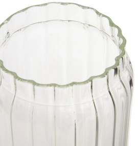 Pojemnik na makaron spaghetti HARMONY, ryflowane szkło, 1,3 l