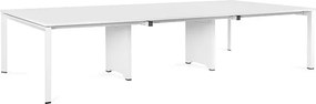 Szeroki stół biurowy Pason Workstation 6 360x140 cm