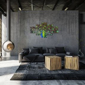 Obraz - Paw (125x70 cm)