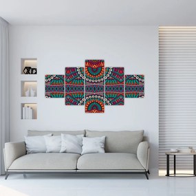 Obraz abstrakcji ozdobnej (125x70 cm)